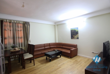 Serviced one bedroom apartment for rent in Kim Ma street, near Lotte Tower